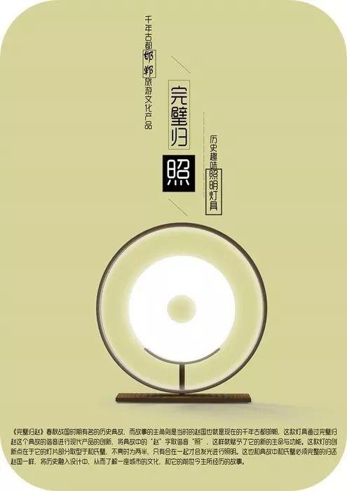 2019邯風(fēng)鄲韻文化創(chuàng)意設(shè)計大賽初評作品公示